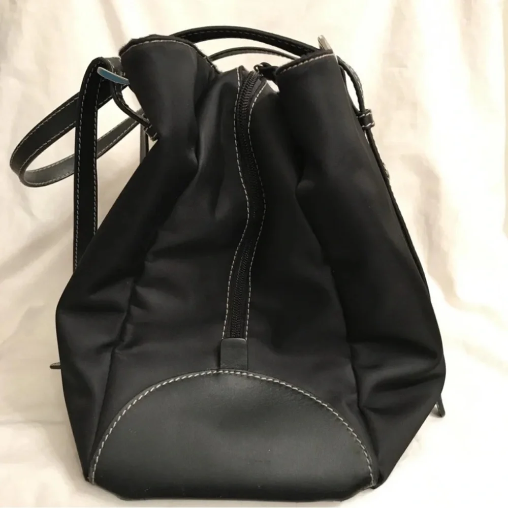 Storksak Gigi Diaper bag in black nylon - Picture 2 of 16